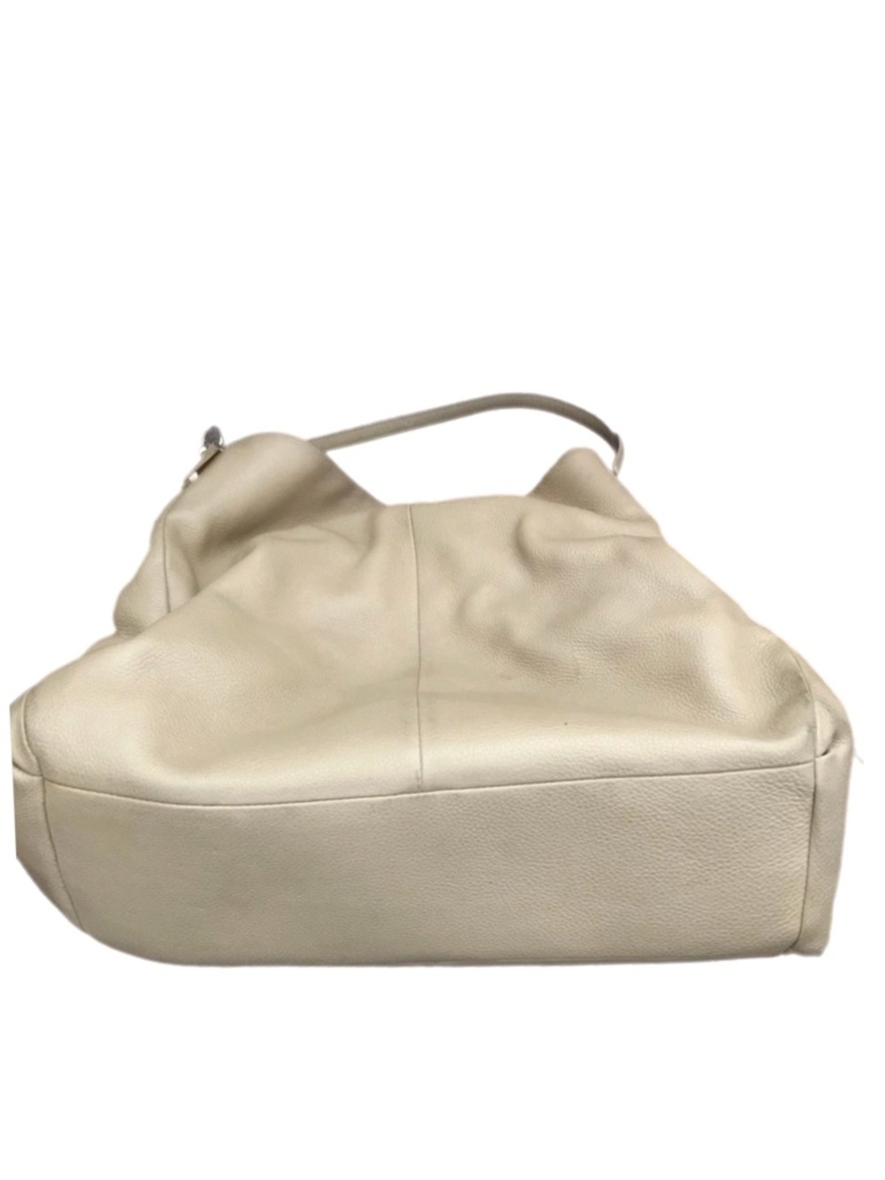 Coach Madison Phoebe Shoulder Bag in Ivory Pebbled Leather - Picture 8 of 9